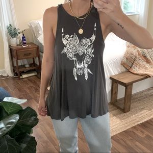 Forever 21 Graphic Tank Top